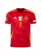 Spanien Alvaro Morata #7 Replika Hemmakläder EM 2024 Kortärmad